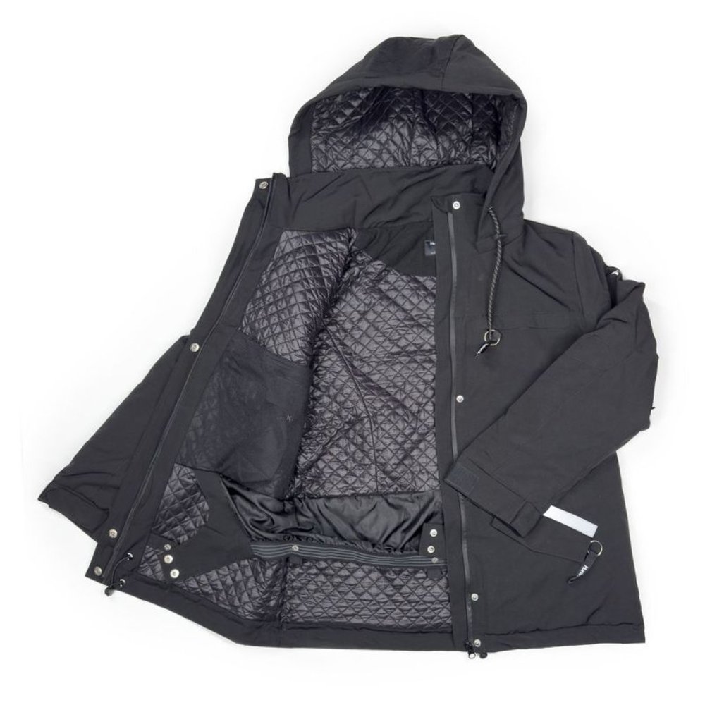 NWT Womens Size Small or Medium Hurley Flurry Snow Winter Hooded Jacket - Picture 2 of 5
